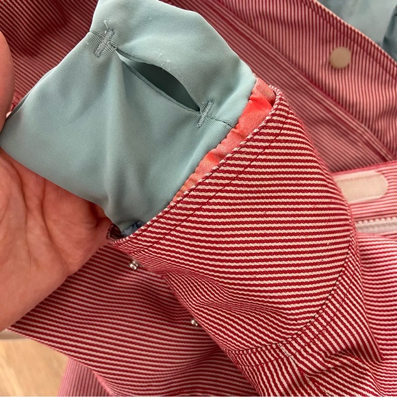 Nike 6.0 Red & White Striped Snowboard Winter Jacket Women’s Size Small - Picture 10 of 10